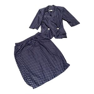 Prelude vintage 90s top and skirt